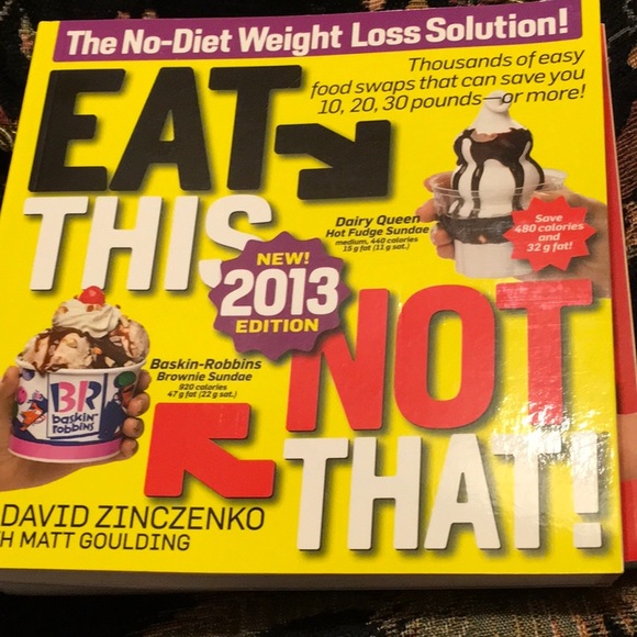 NWT, EAT THIS, NOT THAT,2012 and 2013 editions by David Zinczenko - Picture 2 of 8